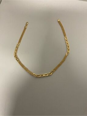 18K Gold Plated 750 Italy Necklace
